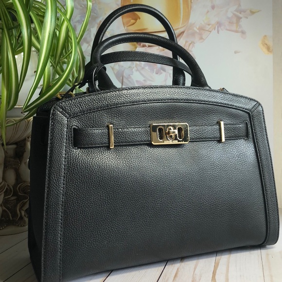 👜 Michael Kors Karson Signature Satchel Bag - Picture 1 of 7